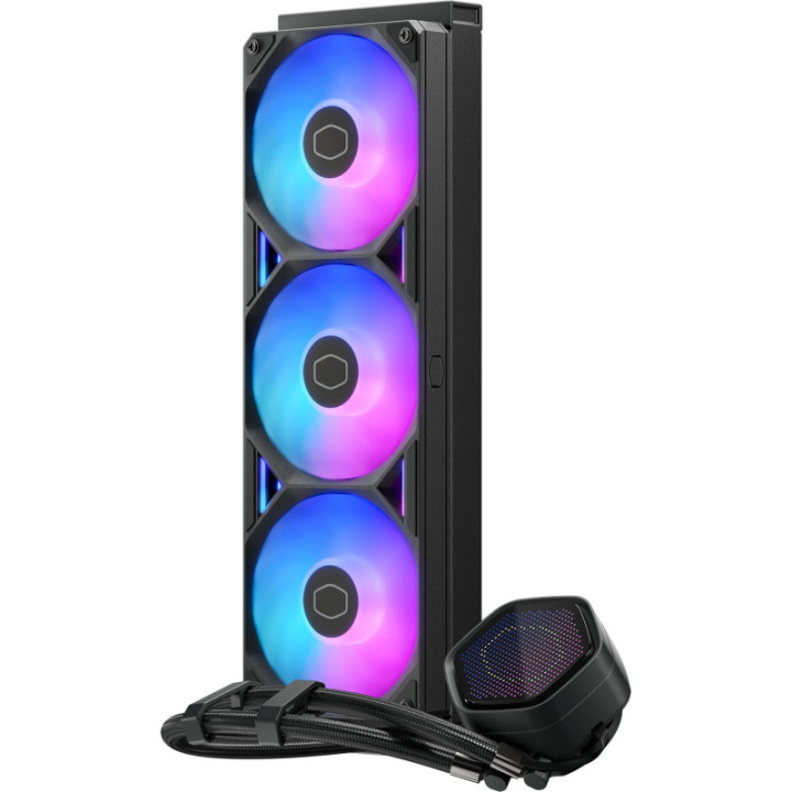 COOLER MASTER MASTERLIQUID ATMOS II 360 PIXEL LED BLACK PROCESSEUR KIT DE REFROIDISSEMENT DU LIQUIDE 12 CM NOIR 1 PIECE(S) 