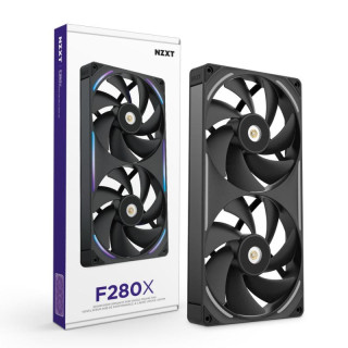 NZXT F280X BOITIER PC VENTILATEUR 14 CM NOIR 1 PIECE(S) 
