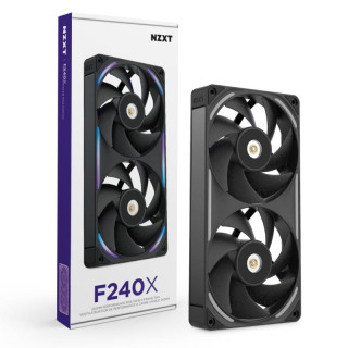 NZXT F240X BOITIER PC VENTILATEUR 12 CM NOIR 1 PIECE(S) 