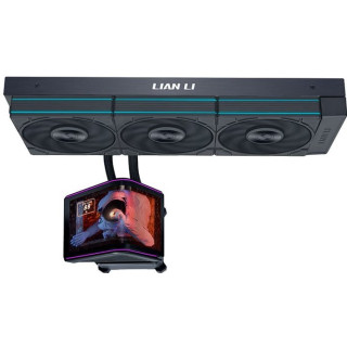 Lian-Li HYDROSHIFT II OLED CURVED 360 FANLESS NOIR