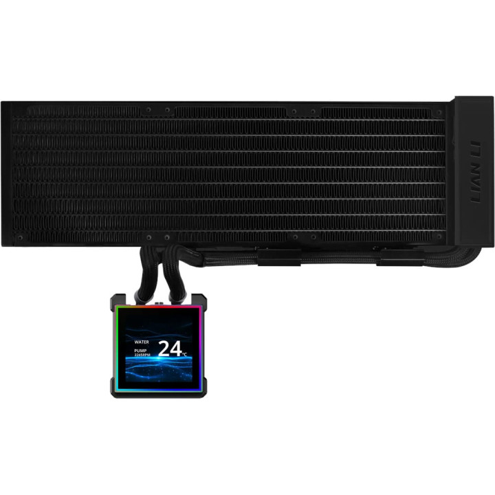 Lian-Li HYDROSHIFT II OLED CURVED 360 FANLESS NOIR