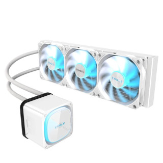 GIGABYTE EAGLE 360 ICE SYSTEME DE REFROIDISSEMENT LIQUIDE POUR CPU - 3X120MM VENTILATEURS ARGB. ECRAN LCD COULEUR. DAISY-CHAIN. 