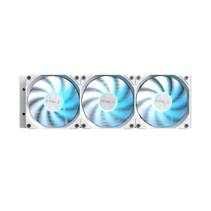 GIGABYTE EAGLE 360 ICE SYSTEME DE REFROIDISSEMENT LIQUIDE POUR CPU - 3X120MM VENTILATEURS ARGB. ECRAN LCD COULEUR. DAISY-CHAIN. 