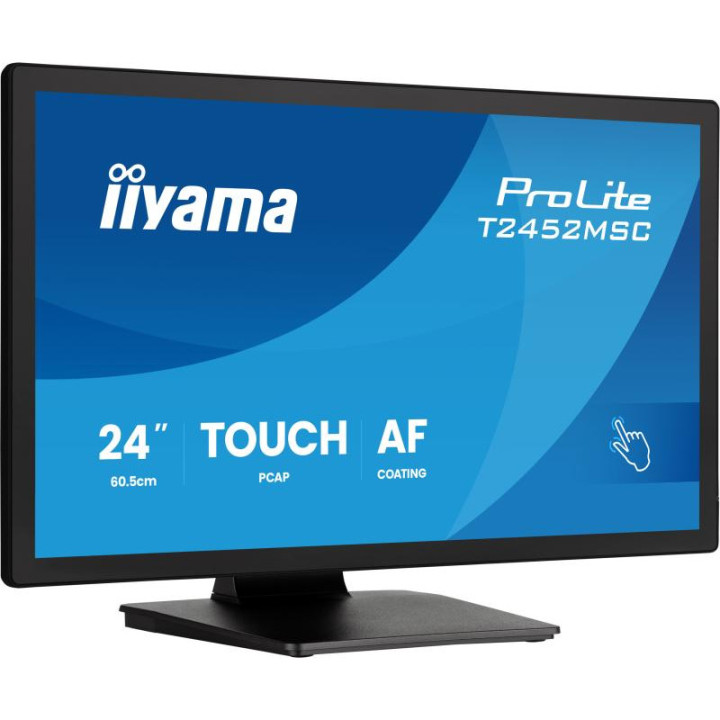 IIYAMA PROLITE T2452MSC-B2 ECRAN PLAT DE PC 61 CM (24) 1920 X 1080 PIXELS FULL HD ECRAN TACTILE NOIR 