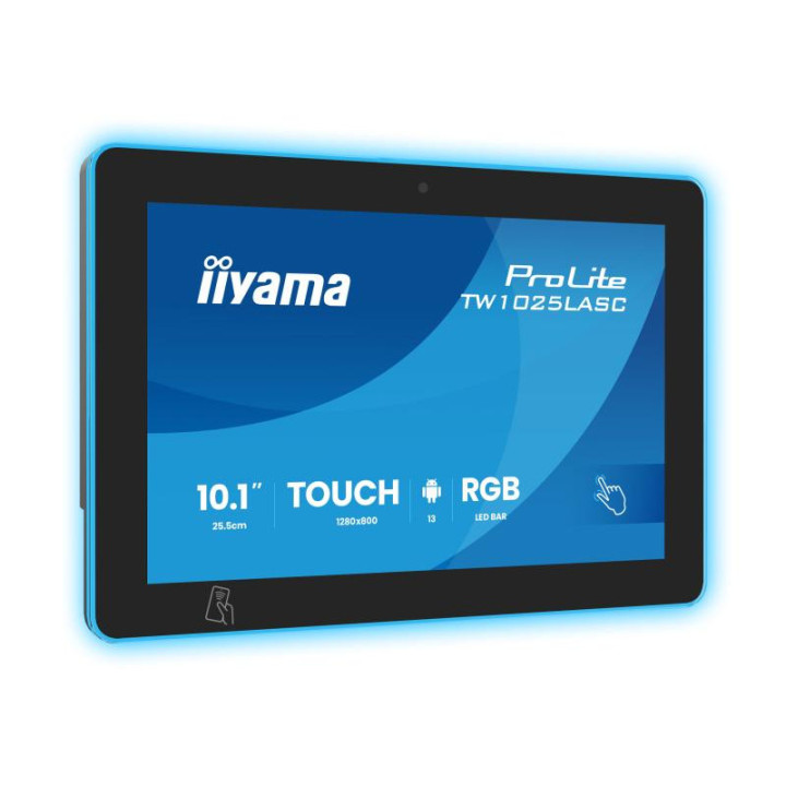 IIYAMA PROLITE TW1025LASC-B3PNR ECRAN PLAT DE PC 25.6 CM (10.1) 1280 X 800 PIXELS WXGA LED ECRAN TACTILE MULTI-UTILISATEUR NOIR 