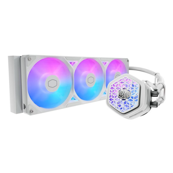 COOLER MASTER MASTERLIQUID ATMOS II 360 VRM FAN WHITE PROCESSEUR KIT DE REFROIDISSEMENT DU LIQUIDE 12 CM BLANC 1 PIECE(S) 