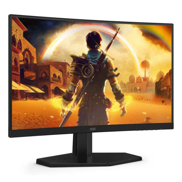 AOC G4 23.6 VA FHD 180HZ ECRAN PLAT DE PC 59.9 CM (23.6) 1920 X 1080 PIXELS FULL HD LCD NOIR. ROUGE 