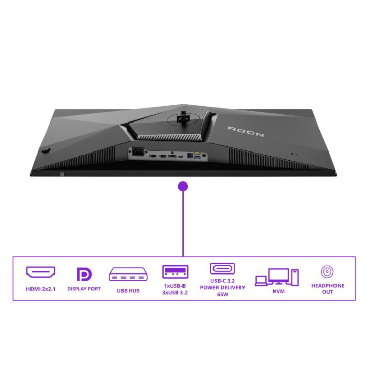 AOC AGON PRO AG326UZD2 ECRAN PLAT DE PC 80 CM (31.5) 3840 X 2160 PIXELS 4K ULTRA HD OLED NOIR 