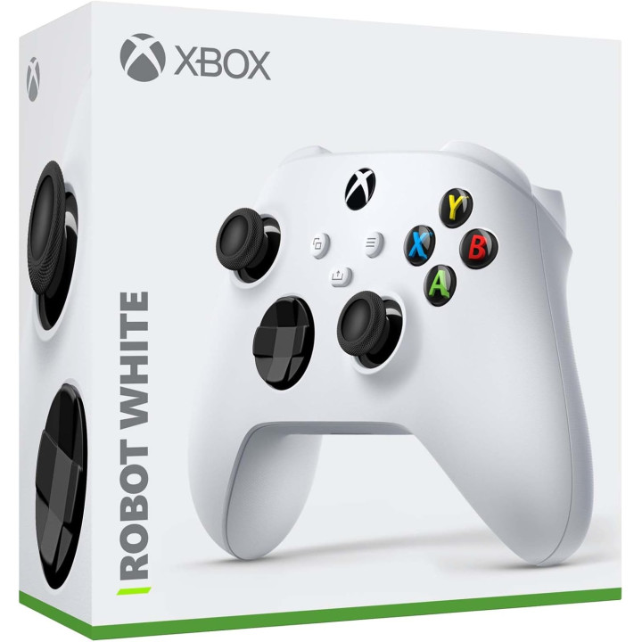 MICROSOFT MANETTE XBOX - ROBOT WHITE - SANS FIL 