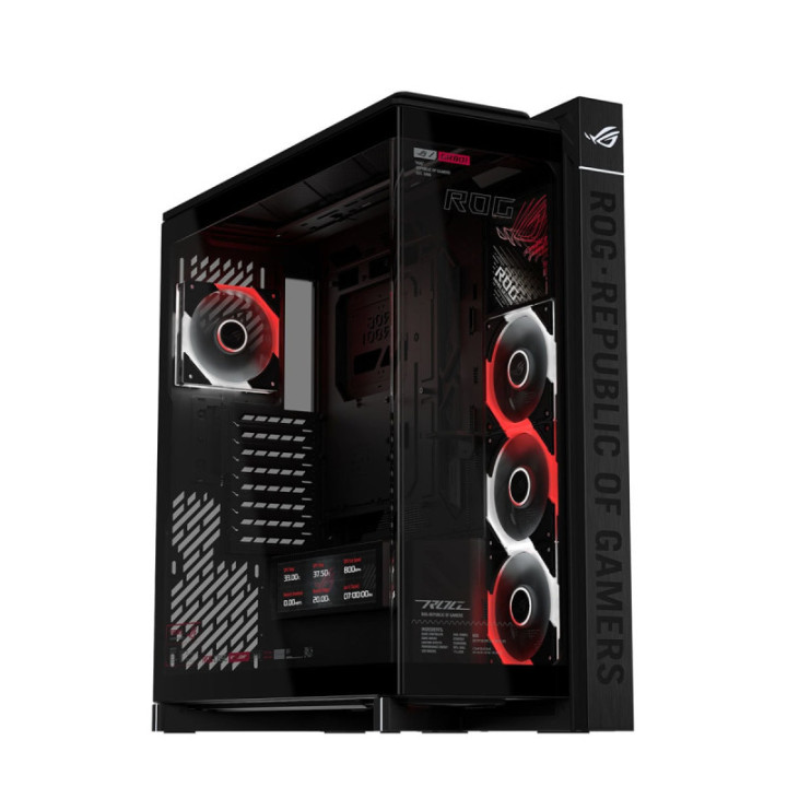 ASUS ROG CRONOX GR801 CURVE TG ARGB BK 