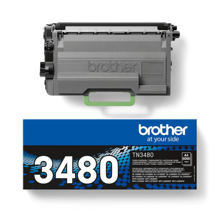 Brother TN-3480 Cartouche de toner Original Noir 1 pièce(s)