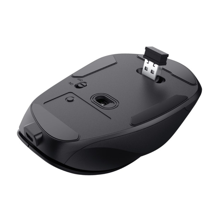 TRUST FYDA ECO - NOIR/RECHARGEABLE/SANS FIL 