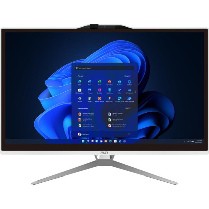 MSI PRO 21.5 FHD TACTILE/I3-13100/8GO/256GO/FD BLANC 