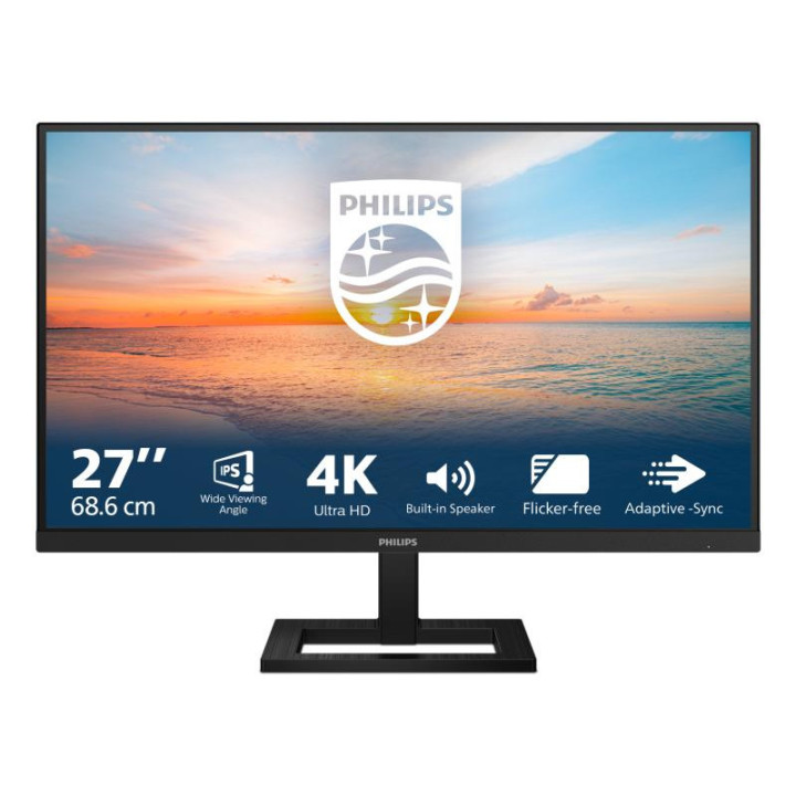 PHILIPS 1000 SERIES 27E1N1800AE/00 ECRAN PLAT DE PC 68.6 CM (27) 3840 X 2160 PIXELS 4K ULTRA HD LED NOIR 