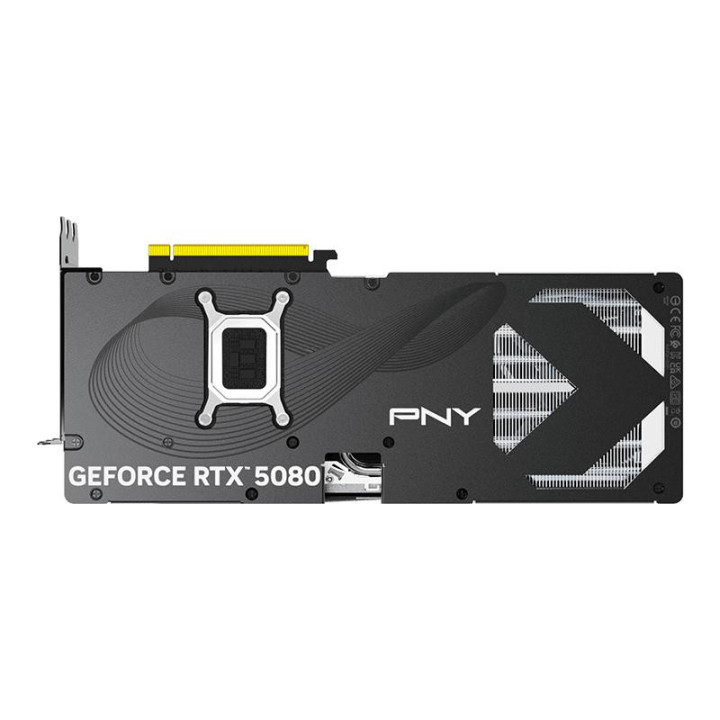 PNY GEFORCE RTX 5080 OVERCLOCKED TRIPLE FAN GPU NVIDIA 16 GO GDDR7 