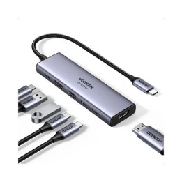 UGREEN ADAPTATEUR MULTIPORT 6-EN-1 *35999 