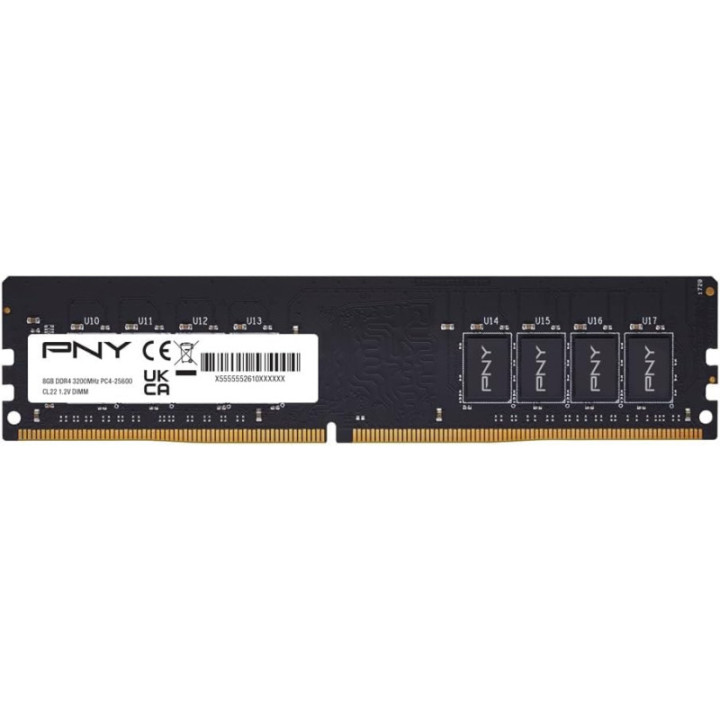 PNY DIMM PERFORMANCE 8GO 3200MHZ DDR4 