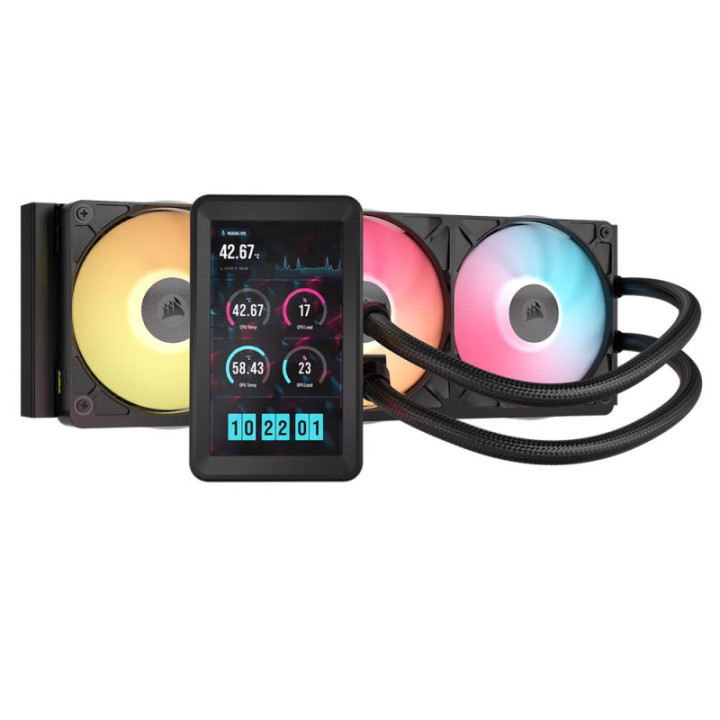 CORSAIR ICUE LINK TITAN II 360 RX RGB NOIR 