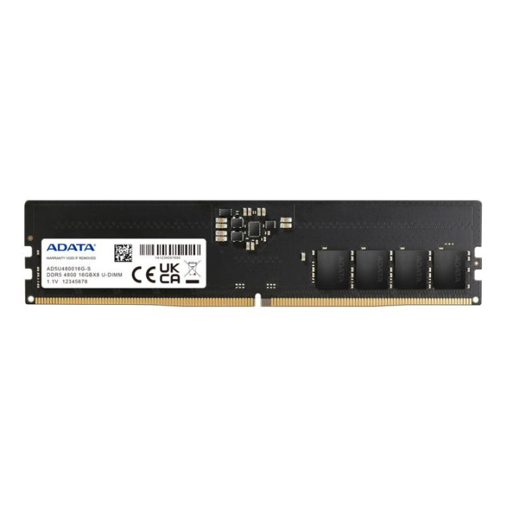 ADATA STANDARD 16GB D5 DRAM U-DIMM 4800 CL40 