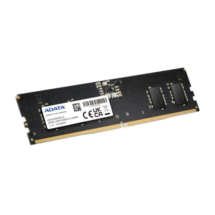 ADATA STANDARD 8GB D5 DRAM U-DIMM 4800 CL40 