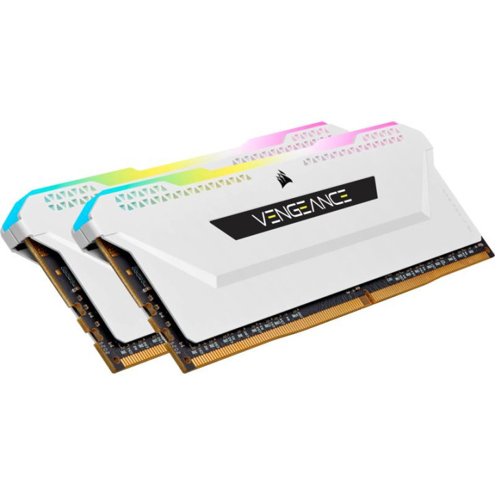 CORSAIR CMH32GX4M2D3600C18W RGB (2X16GO DDR4 3600 PC28800) 