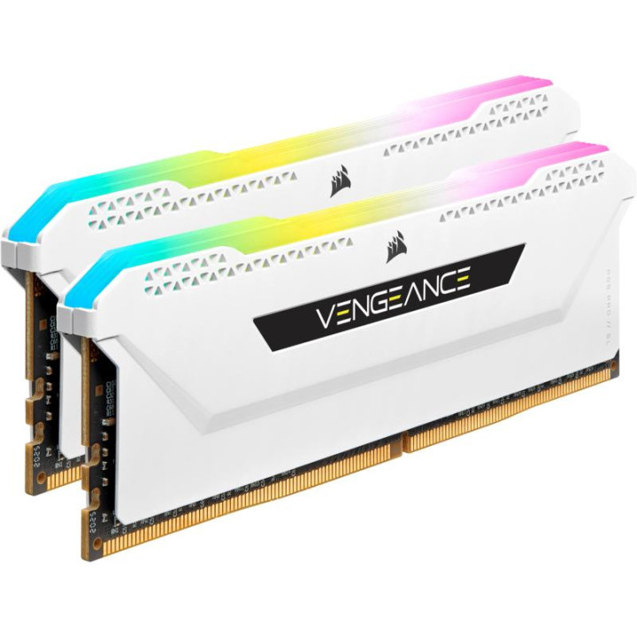 CORSAIR CMH32GX4M2D3600C18W RGB (2X16GO DDR4 3600 PC28800) 