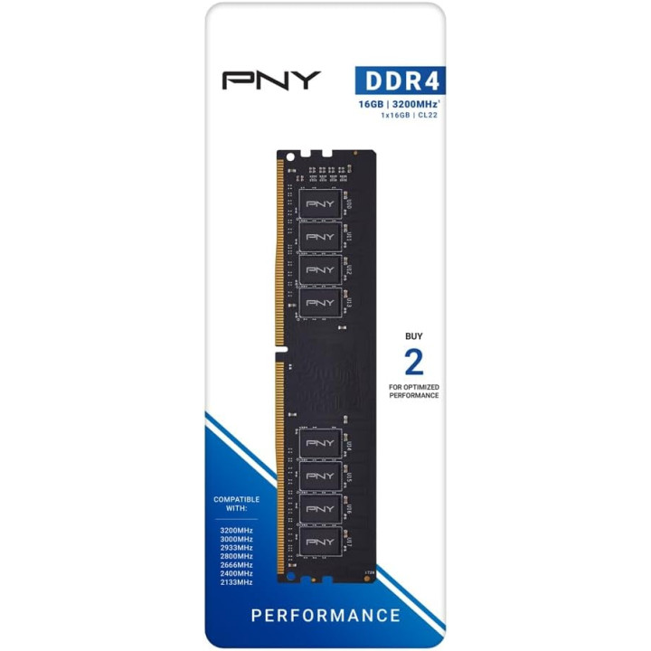 PNY MD16GSD43200-SI (1X16G DDR4 3200 CL16) BULK
