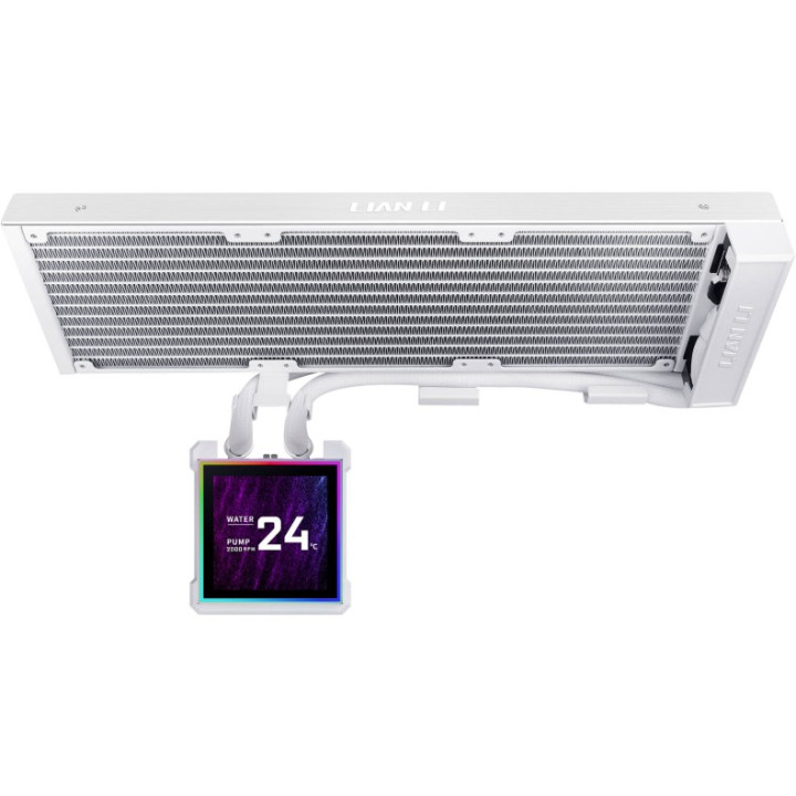 Lian-Li HYDROSHIFT II OLED CURVED 360 FANLESS AIO BLANC