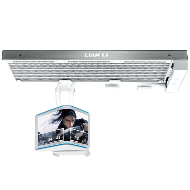 Lian-Li HYDROSHIFT II OLED CURVED 360 FANLESS AIO BLANC