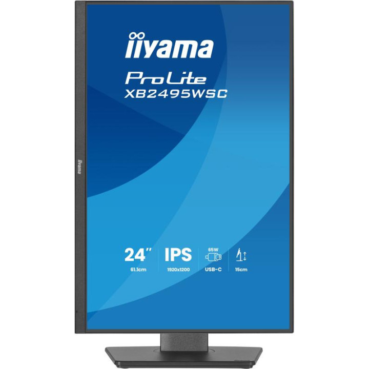 Iiyama XB2495WSC-B1 24.1 FHD+/100HZ/IPS/PIVOT/USB-C 65W