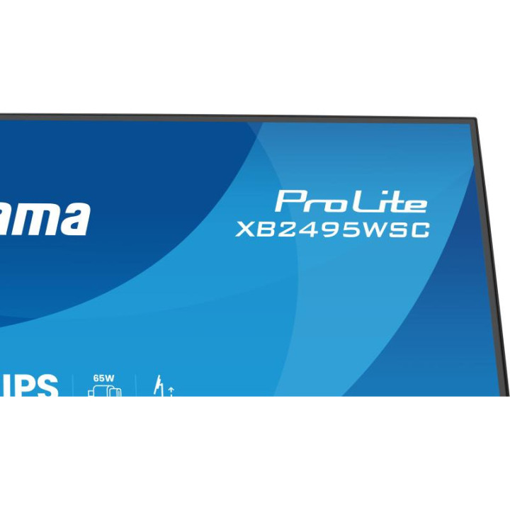 Iiyama XB2495WSC-B1 24.1 FHD+/100HZ/IPS/PIVOT/USB-C 65W