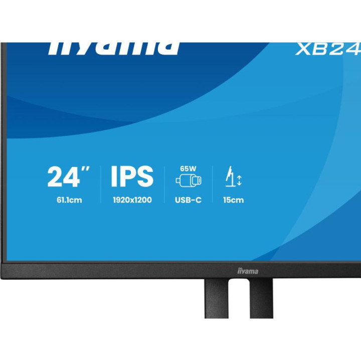 Iiyama XB2495WSC-B1 24.1 FHD+/100HZ/IPS/PIVOT/USB-C 65W
