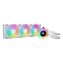 be quiet! LIGHT LOOP IO LCD - 360MM - BLANC