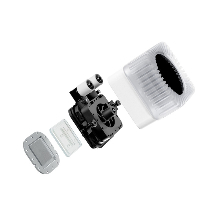be quiet! LIGHT LOOP IO LCD - 360MM - BLANC