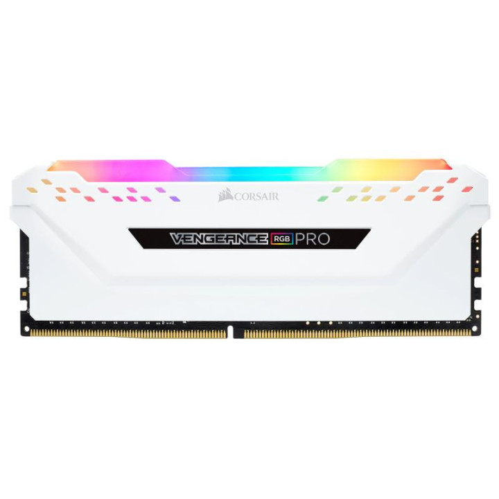 CORSAIR VENGEANCE RGB PRO D4 3600 16G (2X8G) BLANC 