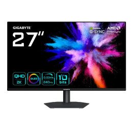 Gigabyte GO27Q24A 27 QD-OLED QHD 240HZ/PIVOT/FREESYNC PREM