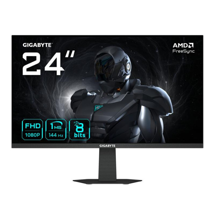 GIGABYTE GS24F14 MONITEUR GAMING 24? FHD - 1920 X 1080. 144HZ. 1MS. 300 CD/M2. HDMI 1.4. DISPLAYPORT 1.2 