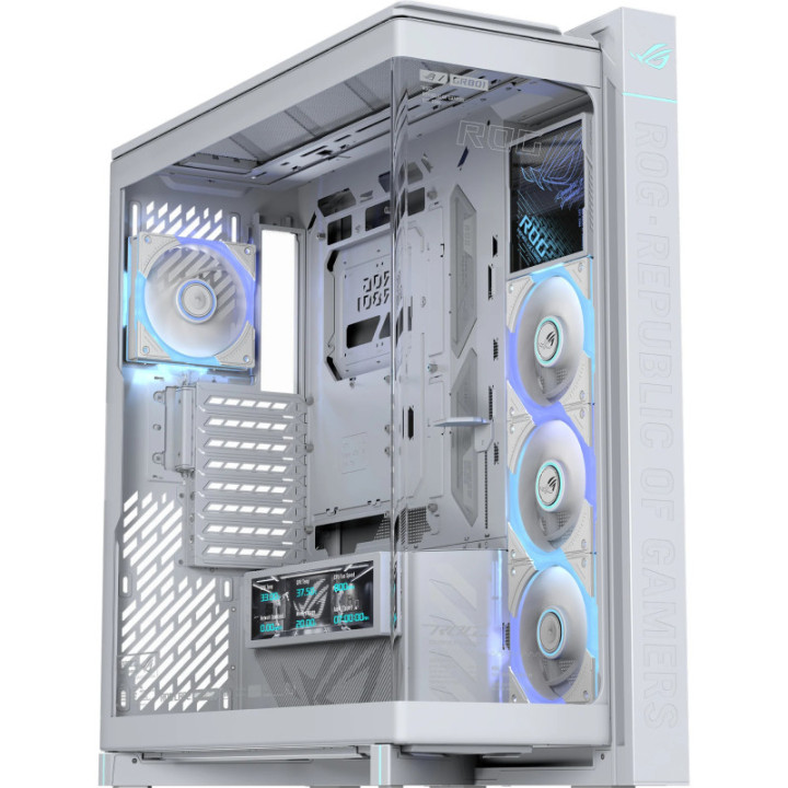 ASUS ROG CRONOX GR801 CURVE TG ARGB WHITE 