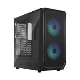 FRACTAL DESIGN FOCUS 2 RGB BLACK TG CLEAR TINT - MT/SANSALIM/ATX 