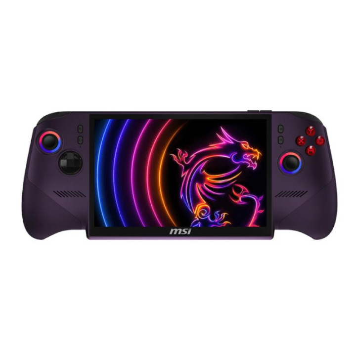 MSI CLAW 8 EX AI+ CG3EM LAUNCH PACK-008FR CONSOLE DE JEUX PORTABLES 20.3 CM (8) 32 GO ECRAN TACTILE WIFI VIOLET 