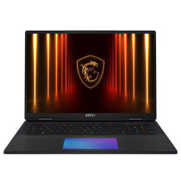 MSI TITAN 18 HX AI A2XWIG-605FR INTEL CORE ULTRA 9 285HX ORDINATEUR PORTABLE 45.7 CM (18) UHD+ 64 GO DDR5-SDRAM 6 TO SSD NVIDIA 