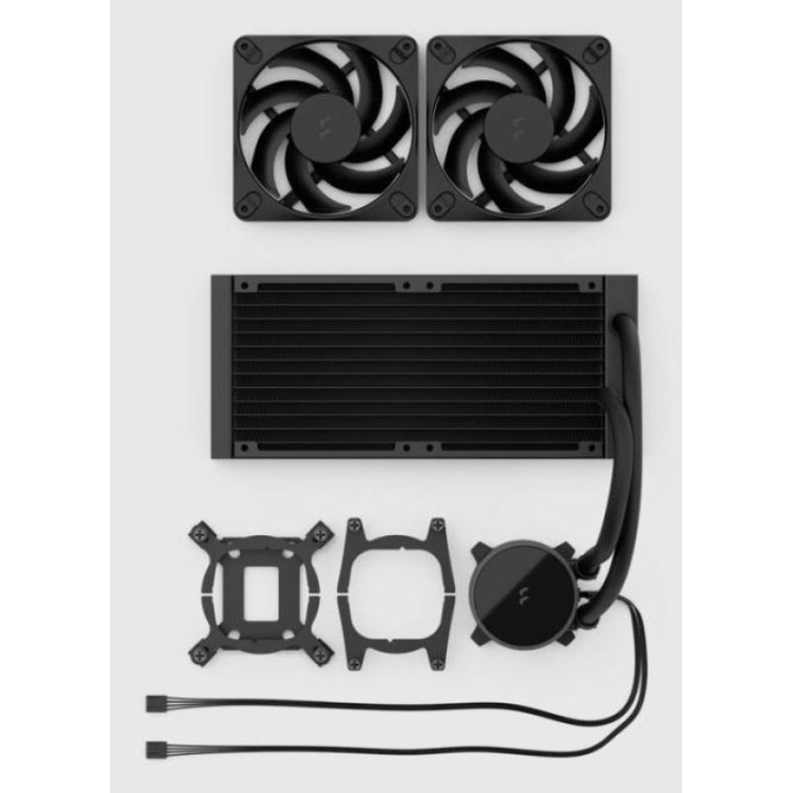 FRACTAL RADIUS 240. BLACK 