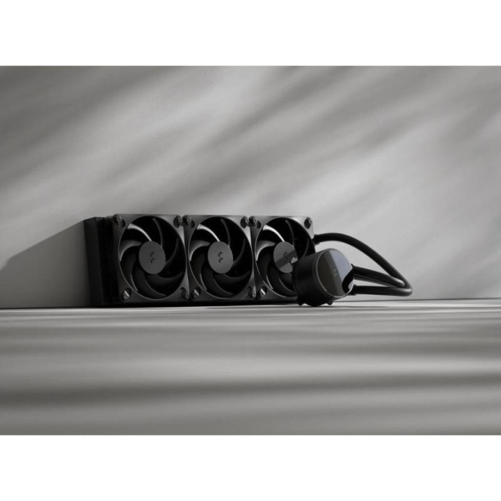 FRACTAL DESIGN RADIUS 360 BLACK PROCESSEUR REFROIDISSEUR DE LIQUIDE TOUT-EN-UN 12 CM NOIR 1 PIECE(S) 