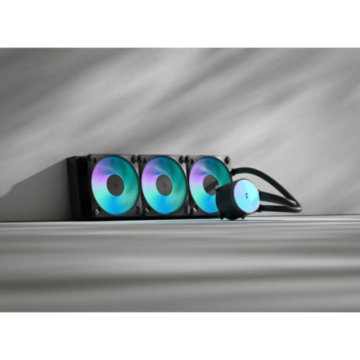 FRACTAL DESIGN RADIUS 360 RGB BLACK PROCESSEUR REFROIDISSEUR DE LIQUIDE TOUT-EN-UN 12 CM NOIR 1 PIECE(S) 