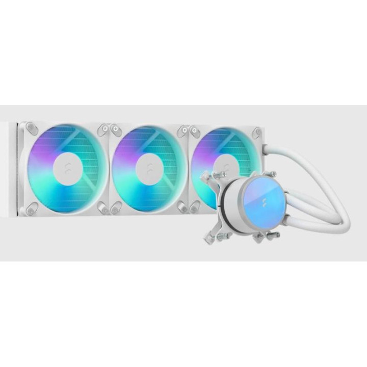 FRACTAL DESIGN RADIUS 360 RGB WHITE PROCESSEUR REFROIDISSEUR DE LIQUIDE TOUT-EN-UN 12 CM BLANC 1 PIECE(S) 