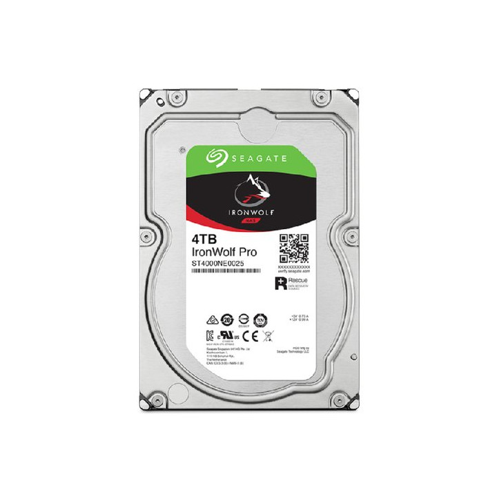 SEAGATE IRONWOLF PRO 4TB SATA 3.5IN 