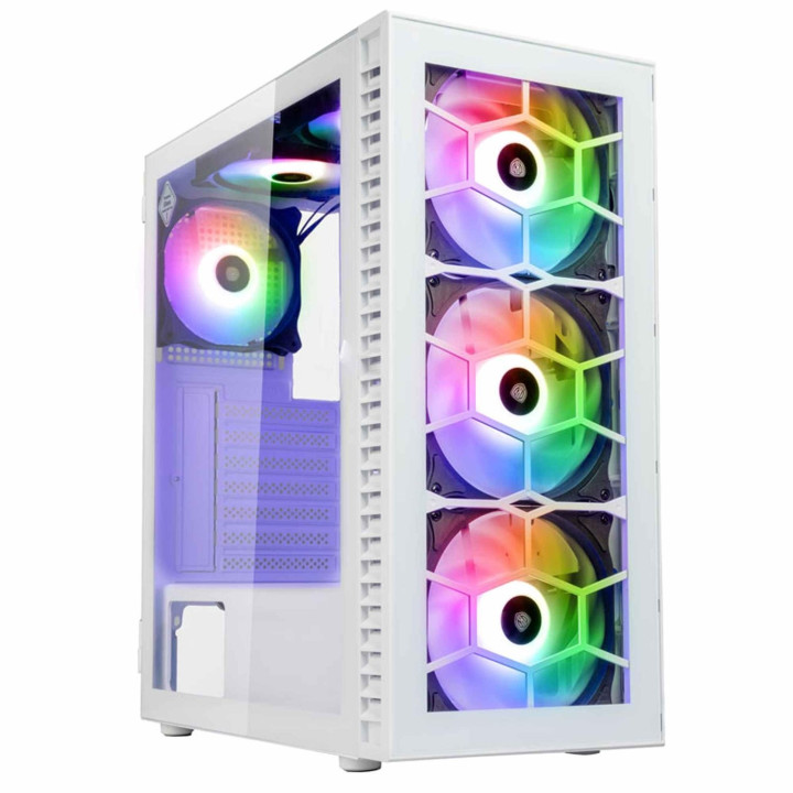 KOLINK OBSERVATORY HF GLASS ARGB BLANC 