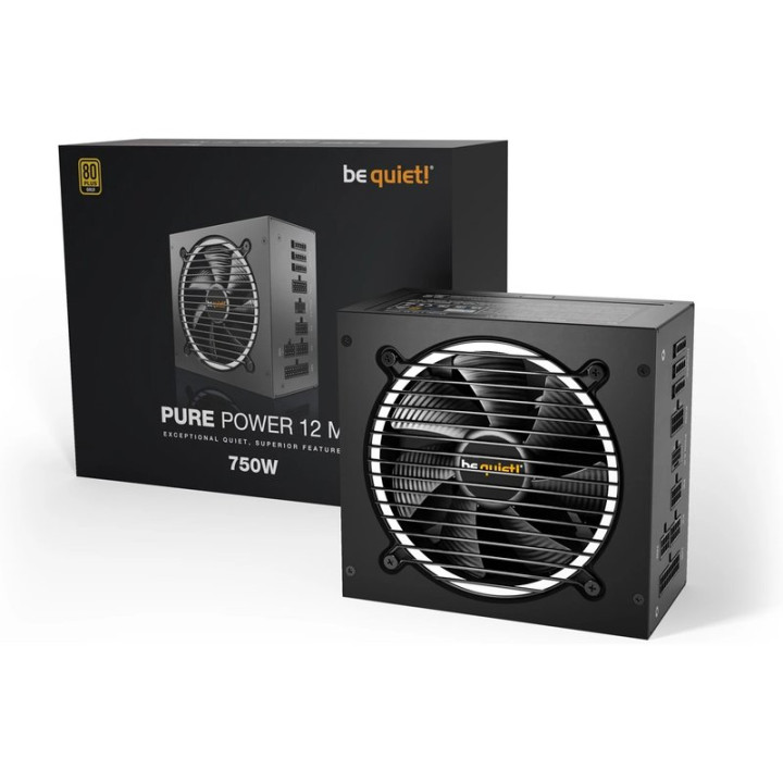 BE QUIET! ATX 750W - PURE POWER 12 M 80+ GOLD - BN343 