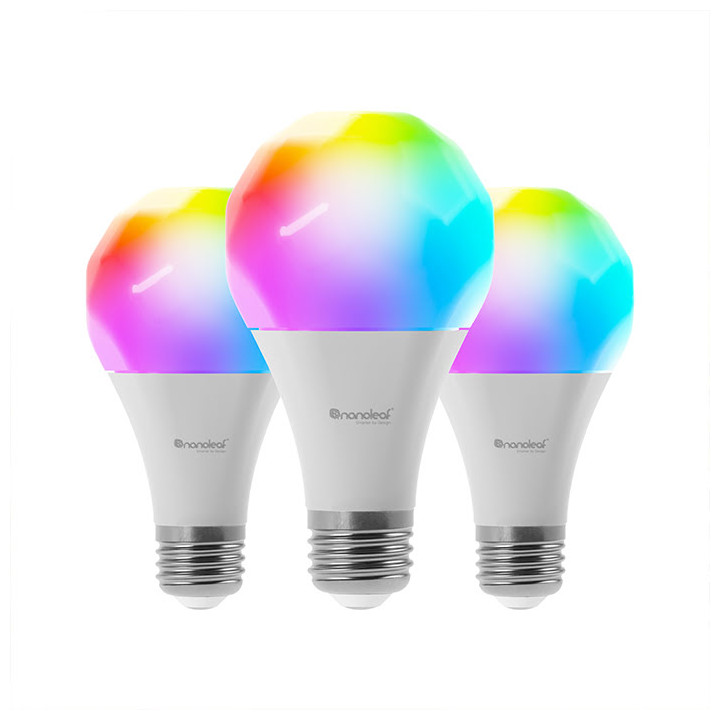 NANOLEAF ESSENTIALS SMART A19 AMPOULE E27 - 3 PIECES 