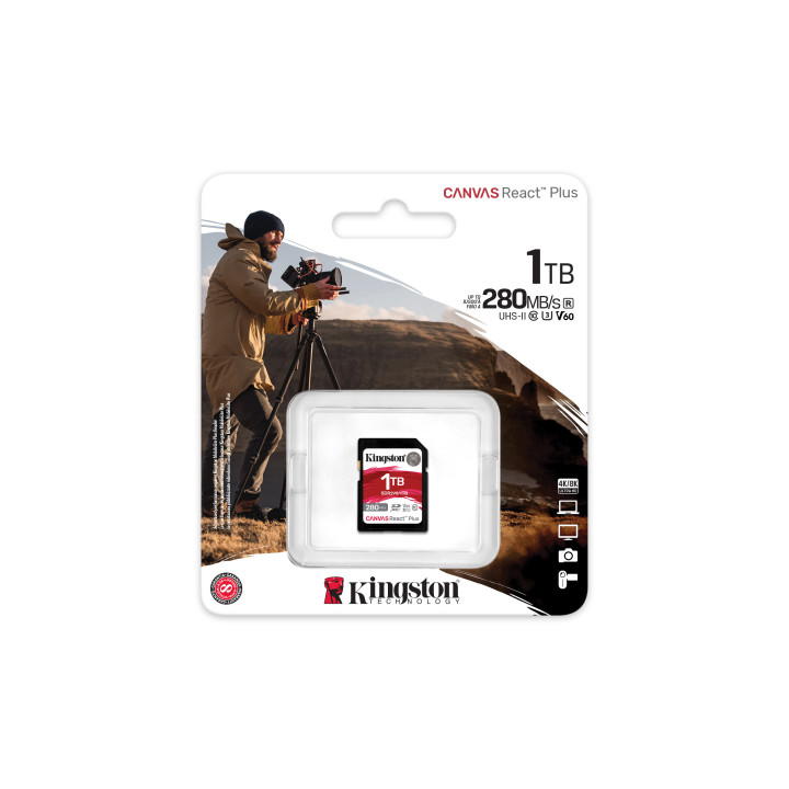 KINGSTON MICRO SDXC 1TO CLASS 10 - SDR2V6/1TB 